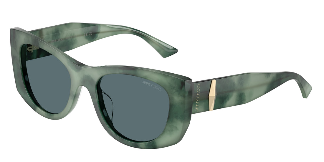 Zonnebrillen jimmy choo jc5066u 509987 verde butterfly femenino maat 52mm - Hoofdaanzicht