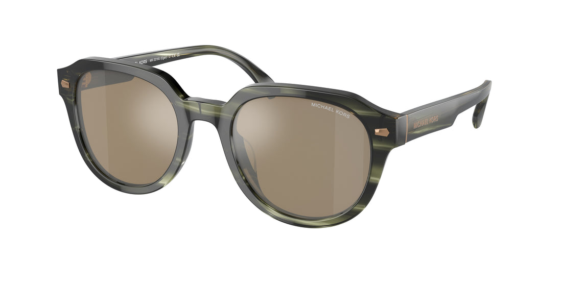 Sunglasses michael kors mk2216u eger 39787i verde round masculino size 52mm - Main view
