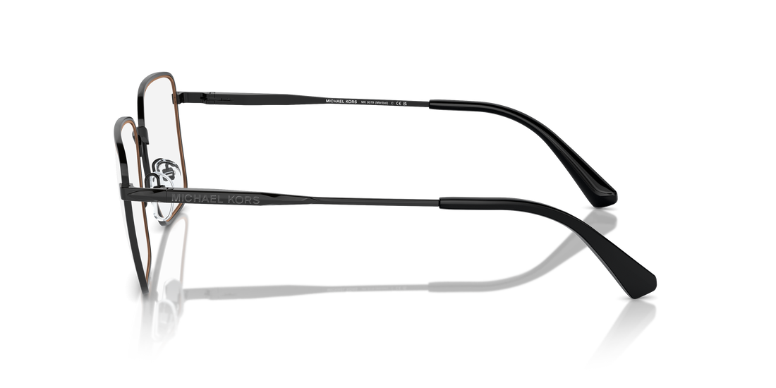 Prescription glasses michael kors mk3079 méribel 1005 negro rectangular masculino size 56mm - Detailed view