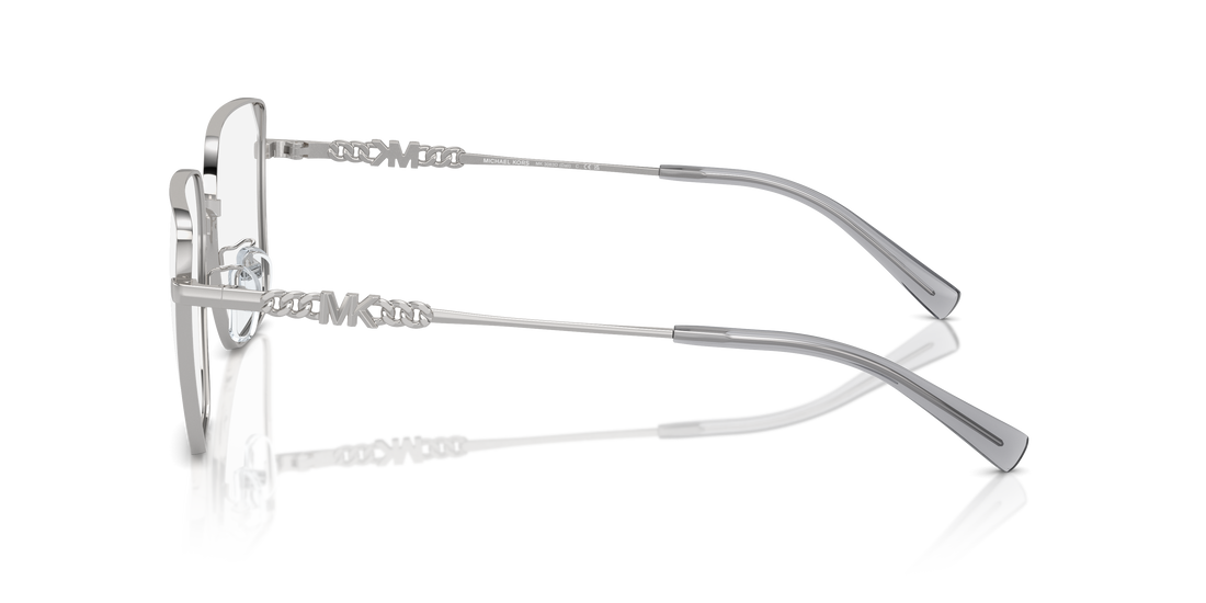 Brillen michael kors mk3083d dali 1893 plateado rectangular femenino größe 56mm - Detailansicht