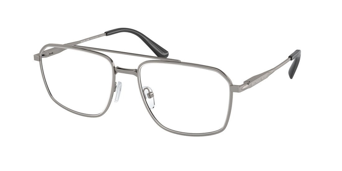 Prescription glasses michael kors mk3084 tordrillo 1002 gris square masculino size 56mm - Main view
