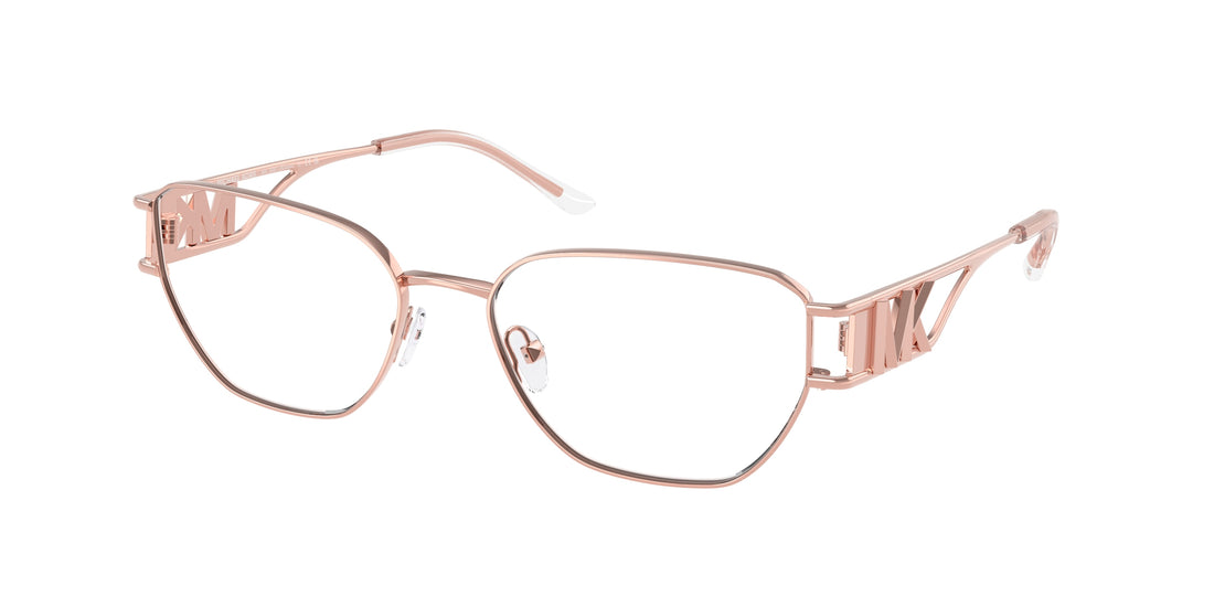 Lunettes de vue michael kors mk3087 bilbao 1108 oro irregular femenina taille 53mm - Vue principale