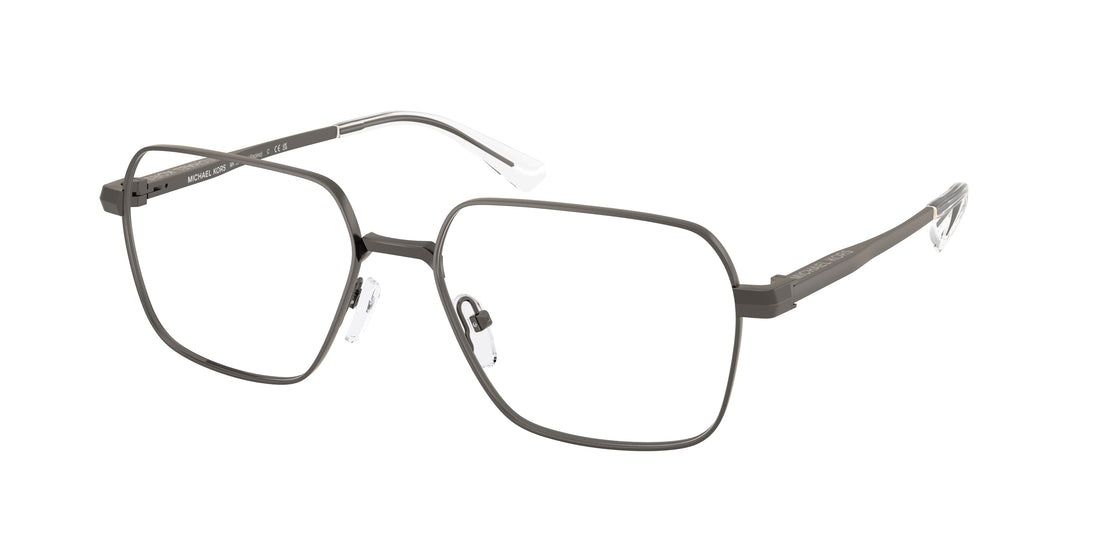 Prescription glasses michael kors mk3093 encino 1002 gris square masculino size 57mm - Main view