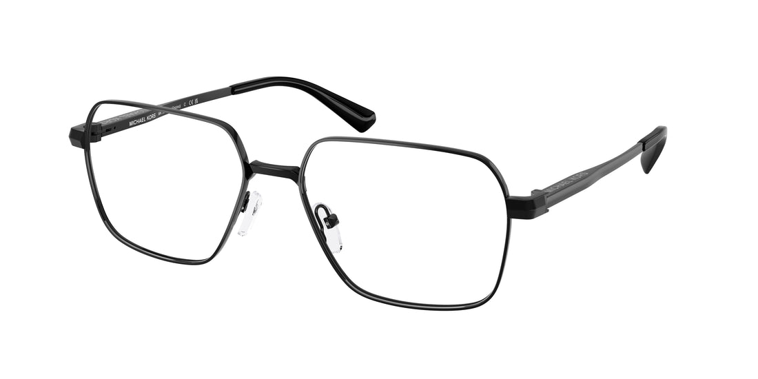 Prescription glasses michael kors mk3093 encino 1005 negro square masculino size 57mm - Main view