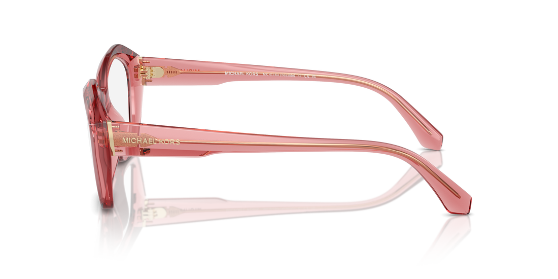 Prescription glasses michael kors mk4116u seaside 3970 rosa irregular femenino size 53mm - Detailed view