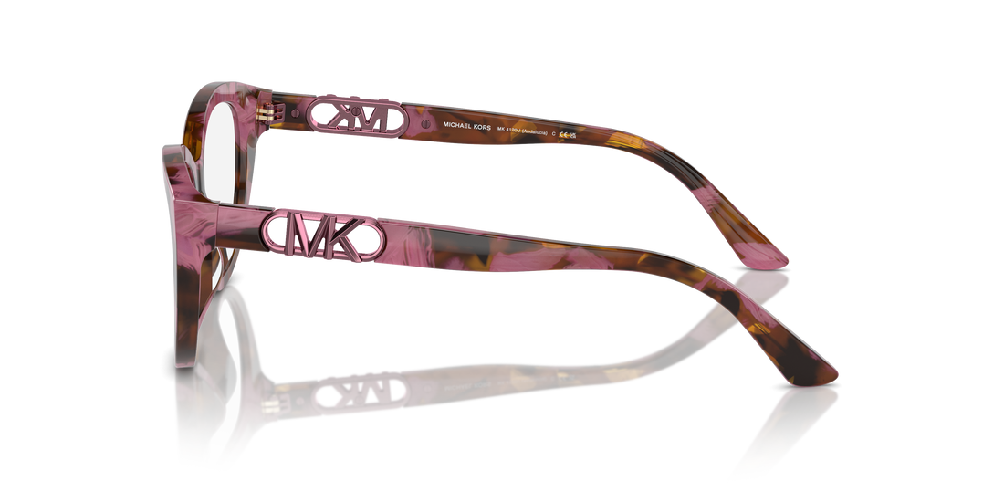 Brillen michael kors mk4120u andalucia 3998 havana cat eye femenino größe 53mm - Detailansicht