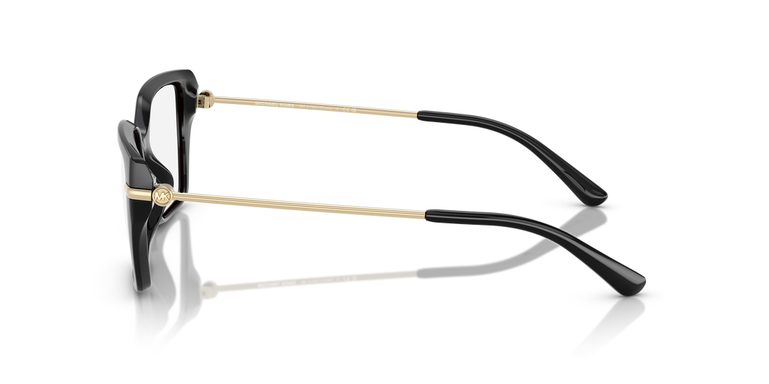 Lunettes de vue michael kors mk4134u crete 3005 negro rectangular femenino taille 52mm - Vue détaillée