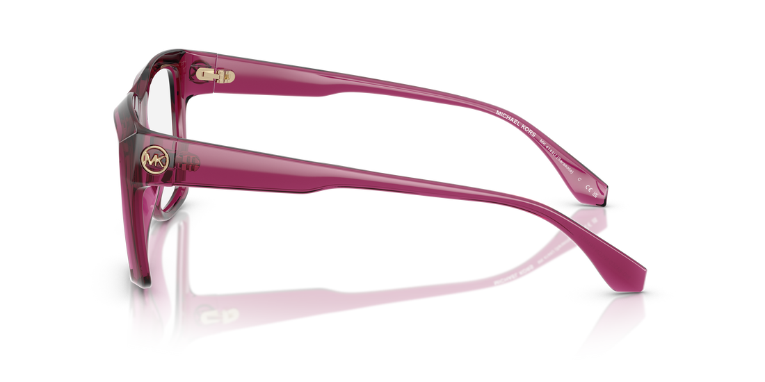 Lunettes de vue michael kors mk4144u sarasota 4020 rosa square femenino taille 53mm - Vue détaillée