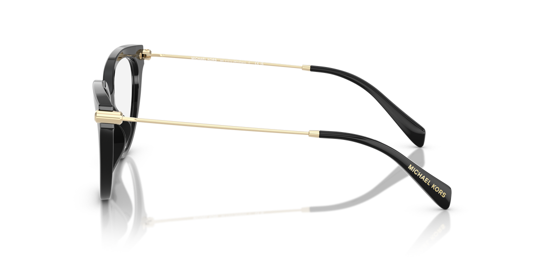 Prescription glasses michael kors mk4151u windham 3005 negro cat eye femenino size 51mm - Detailed view