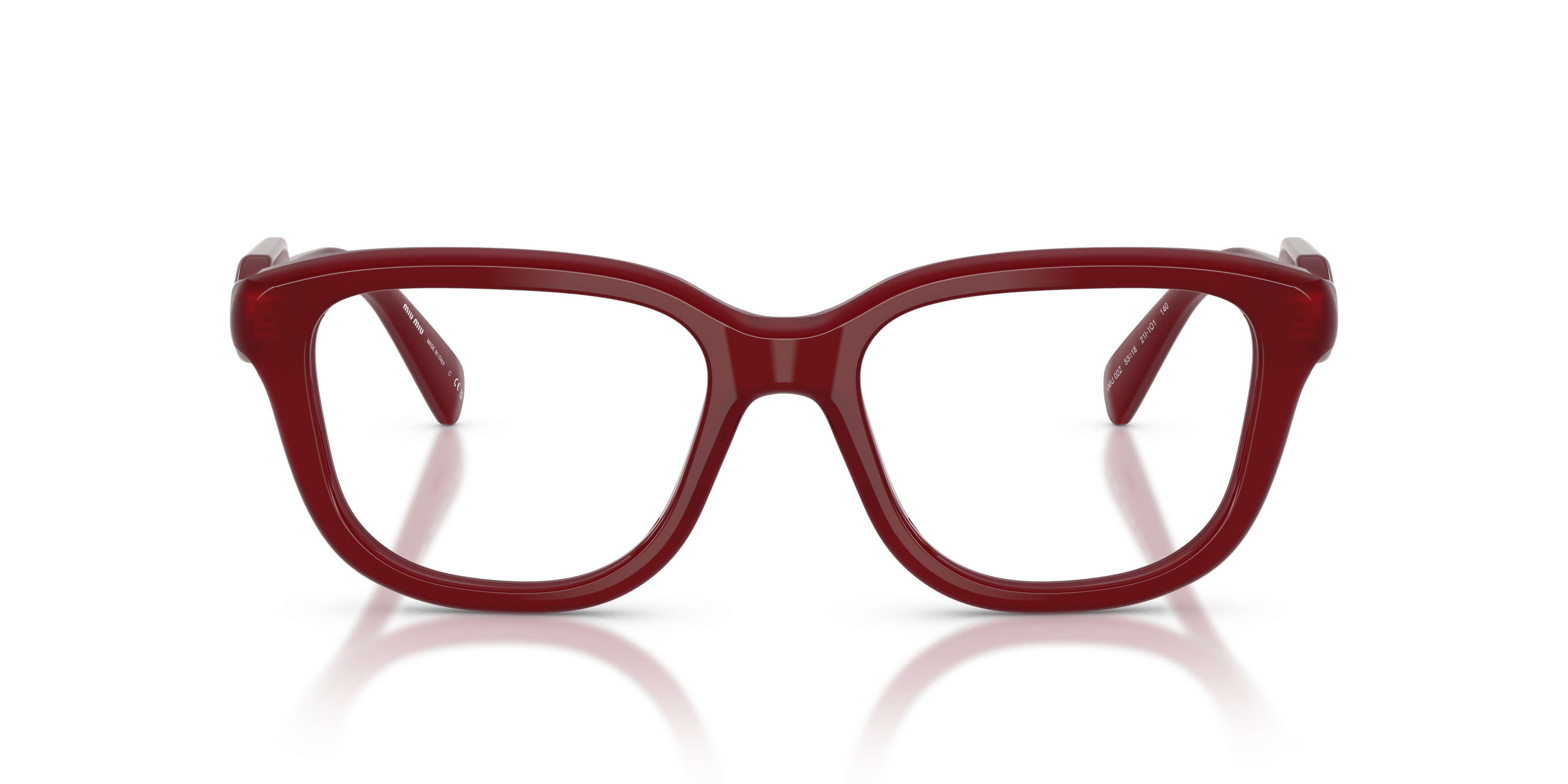 MIU MIU MU 02ZV 21I1O1 53