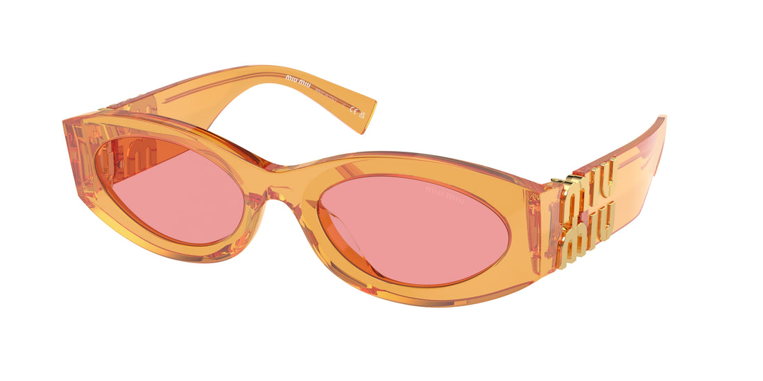 Occhiali da sole miu miu mu 11ws 12t1d0 naranja oval femenino taglia 54mm - Vista principale