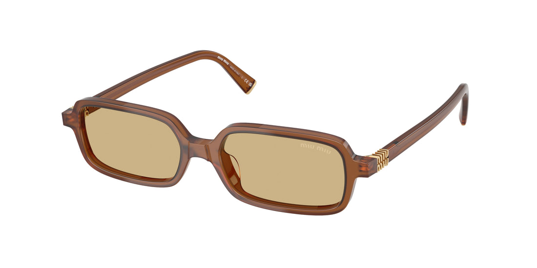 Gafas de sol miu miu mu 11zs 22i10r marron rectangular femenino talla 51mm - Vista principal