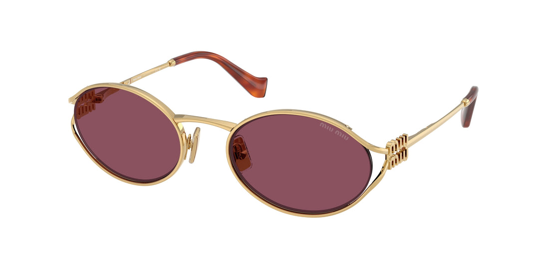 Occhiali da sole miu miu mu 52ys 5ak20y dorado oval femenino taglia 54mm - Vista principale