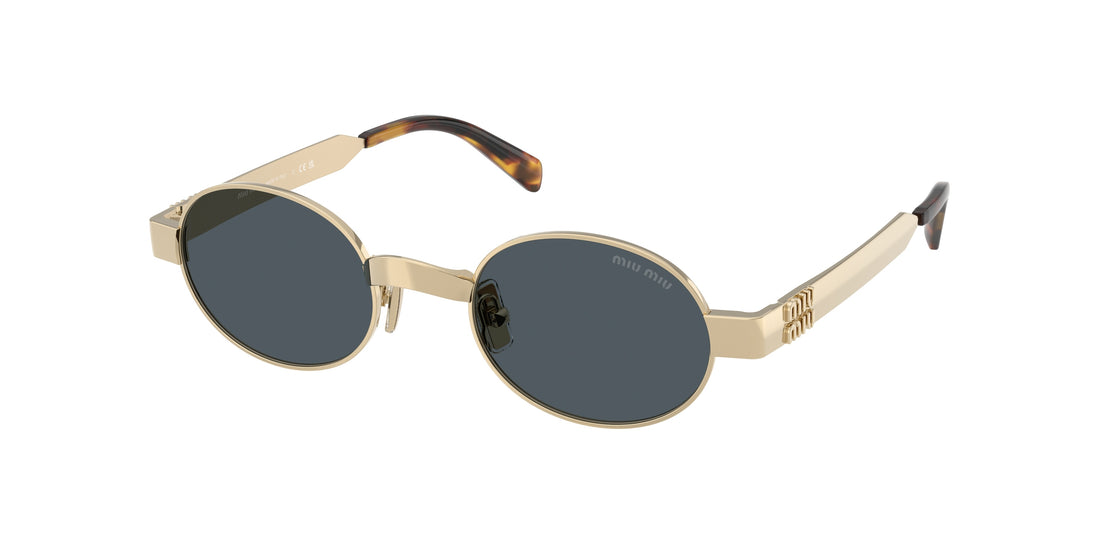 Sonnenbrillen miu miu mu b51s zvn70b dorado oval femenino größe 47mm - Hauptansicht