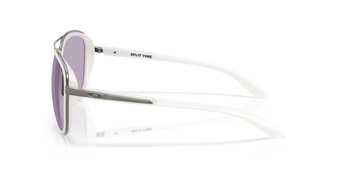 Gafas de sol oakley oo4129 split time 412929 blanco round femenino talla 58mm - Vista de detalle