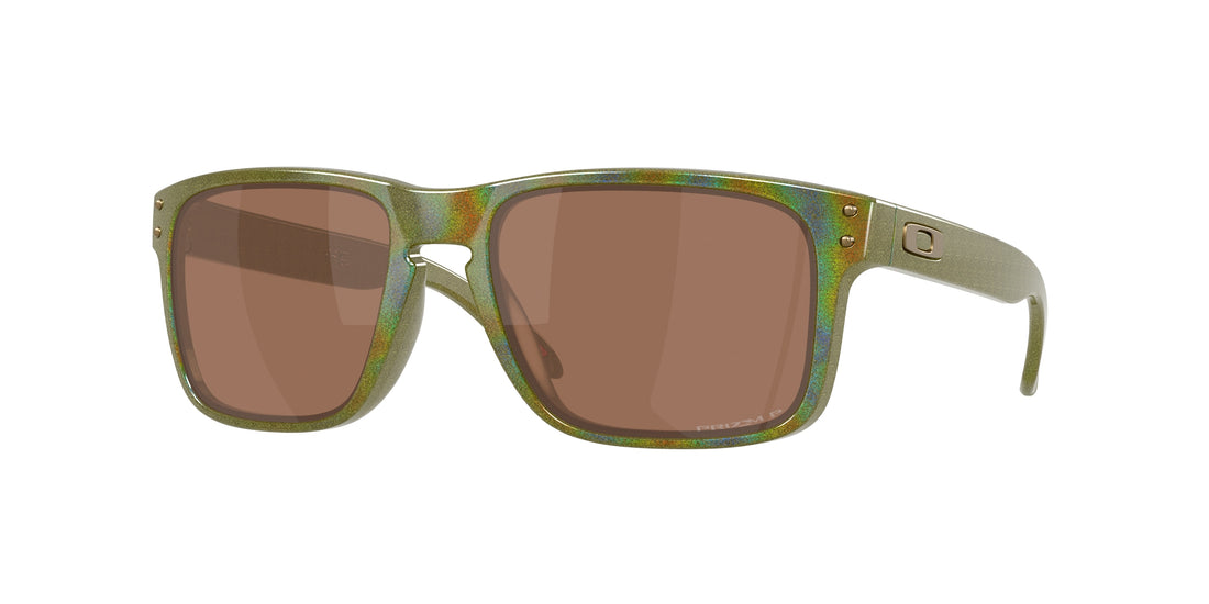 Óculos de sol oakley oo9102 holbrook 9102an verde square masculino tamanho 55mm - Vista principal