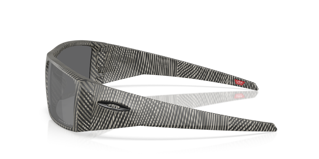 Óculos de sol oakley oo9231 heliostat 923138 negro rectangular masculino tamanho 61mm - Vista de detalhe