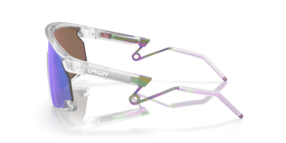 Lunettes de soleil oakley oo9237 bxtr metal 923702 blanco mask masculina taille 39mm - Vue détaillée