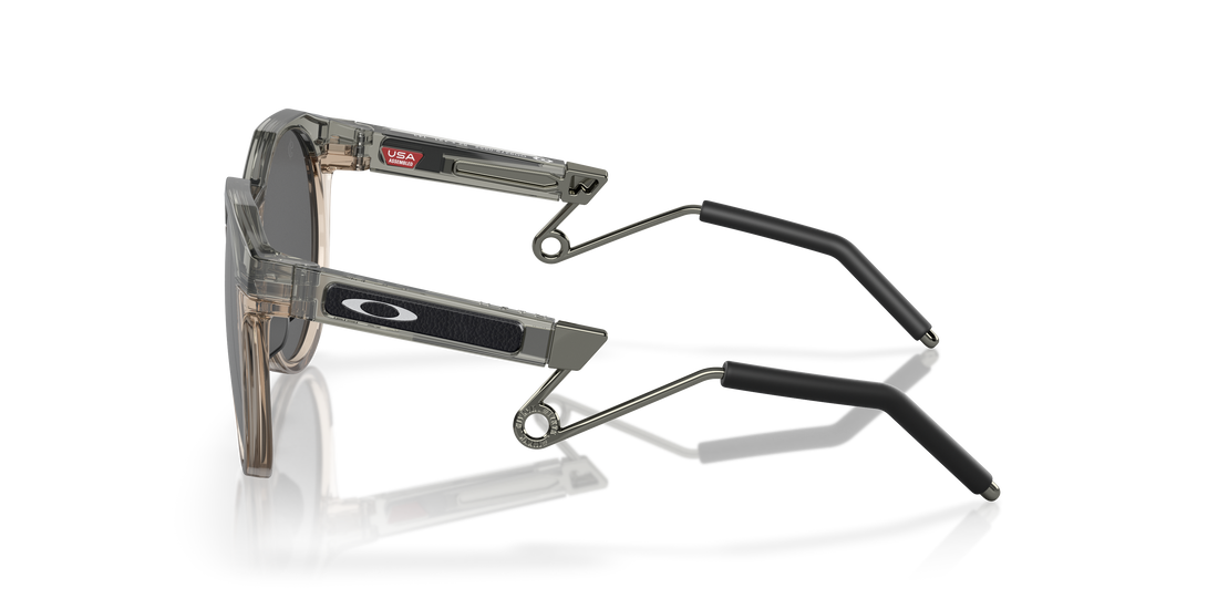 Óculos de sol oakley oo9279 hstn metal 927905 gris round unisex tamanho 52mm - Vista de detalhe