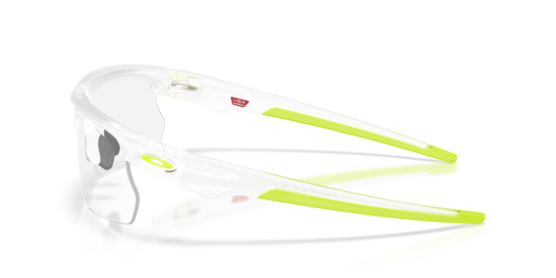 Óculos de sol oakley oo9400 bisphaera 940025 transparente rectangular unisex tamanho 68mm - Vista de detalhe