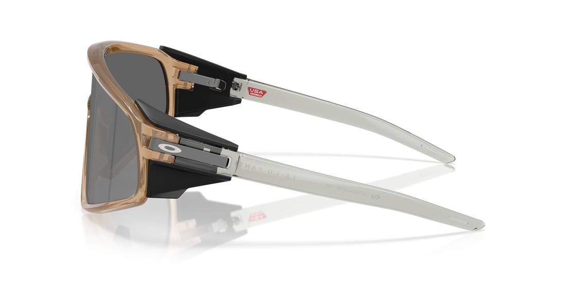 Lunettes de soleil oakley oo9404 latch panel 940407 marrón mask unisex taille 35mm - Vue détaillée