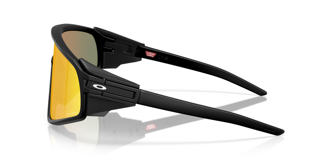 Gafas de sol oakley oo9404 latch panel 940416 negro mask unisex talla 35mm - Vista de detalle