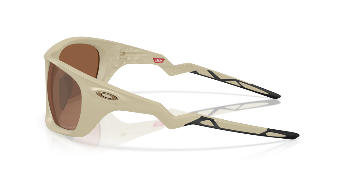 Occhiali da sole oakley oo9431 lateralis 943105 beis rectangular masculino taglia 60mm - Vista dettagliata