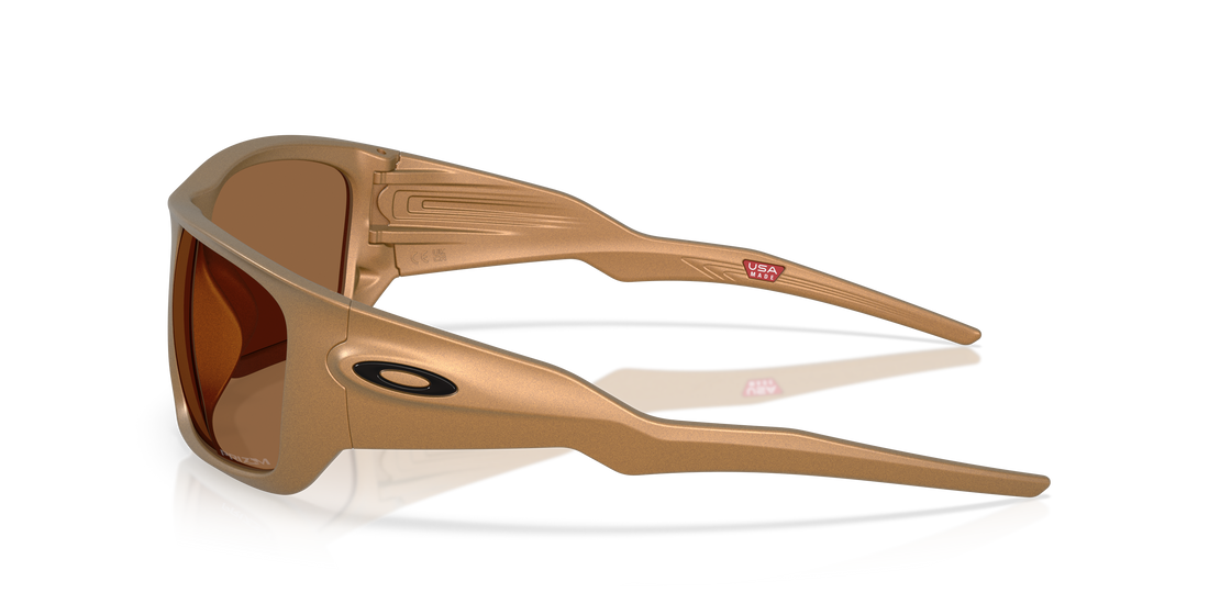 Óculos de sol oakley oo9486 masseter 948610 cobre rectangular masculino tamanho 60mm - Vista de detalhe