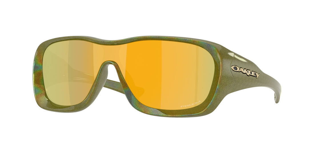 Óculos de sol oakley oo9493 de la salle 949305 verde rectangular unisex tamanho 30mm - Vista principal