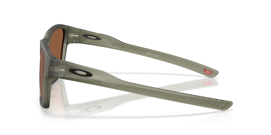 Óculos de sol oakley oo9497 briza 949705 verde square masculino tamanho 58mm - Vista de detalhe