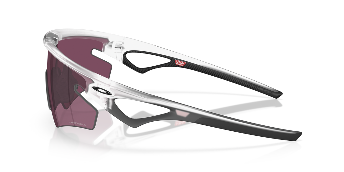 Óculos de sol oakley oo9499 sphaera slash 949910 transparente rectangular unisex tamanho 36mm - Vista de detalhe