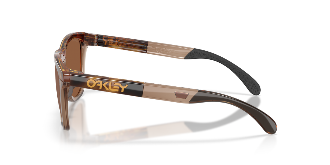 Occhiali da sole oakley oo9503 frogskins range xl 950302 marron round unisex taglia 58mm - Vista dettagliata