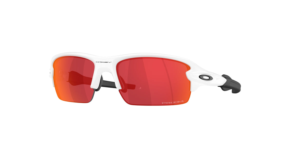 Óculos de sol oakley oo9511 flak 2.0 s 951103 blanco rectangular unisex tamanho 59mm - Vista principal