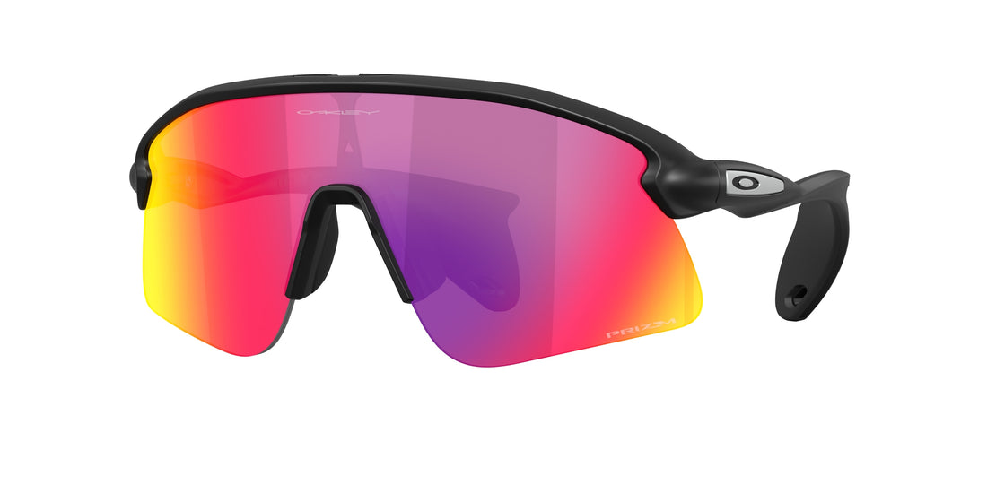 Óculos de sol oakley oo9518 stunt devil s 951802 negro rectangular unisex tamanho 36mm - Vista principal