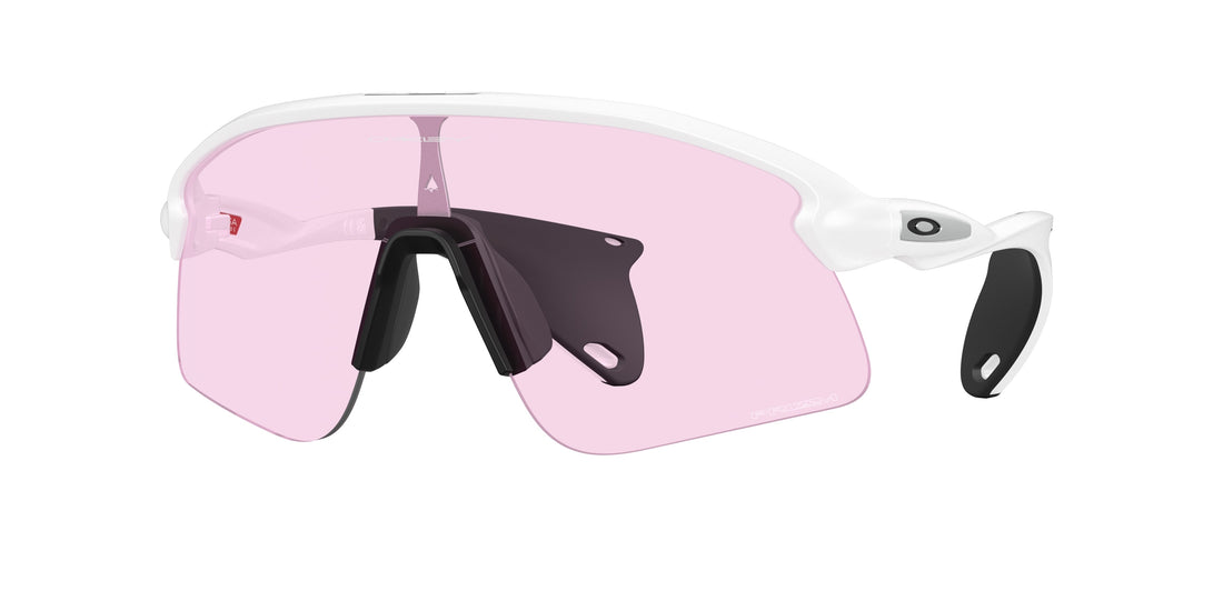 Óculos de sol oakley oo9518 stunt devil s 951807 blanco rectangular unisex tamanho 36mm - Vista principal
