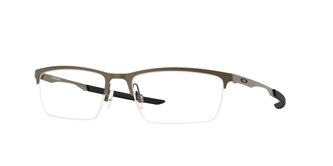 Gafas graduadas oakley ox3141 liteboard 314102 gris rectangular unisex talla 57mm - Vista principal