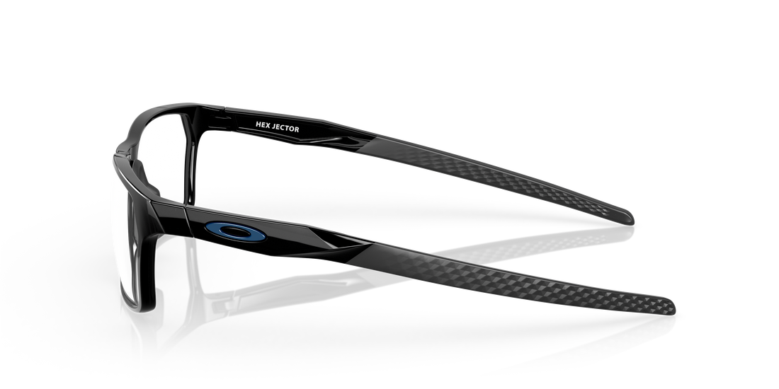 Prescription glasses oakley ox8032 hex jector 803204 negro rectangular masculino size 53mm - Detailed view