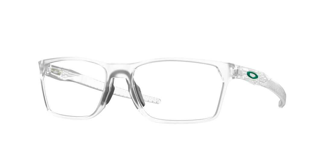 Brillen oakley ox8032 hex jector 803209 blanco rectangular masculina größe 57mm - Hauptansicht