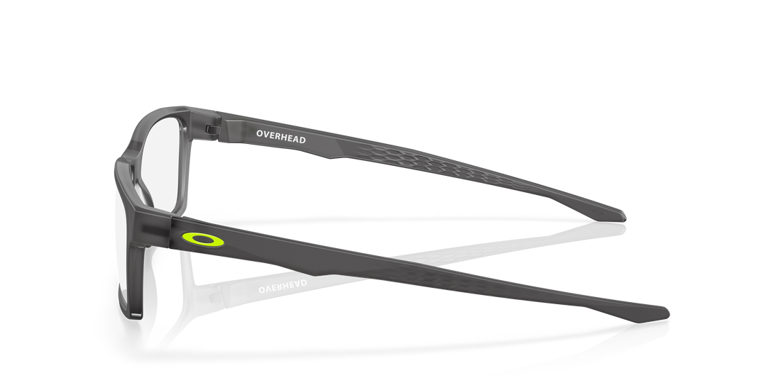 Brillen oakley ox8060 overhead 806002 gris rectangular masculino größe 55mm - Detailansicht