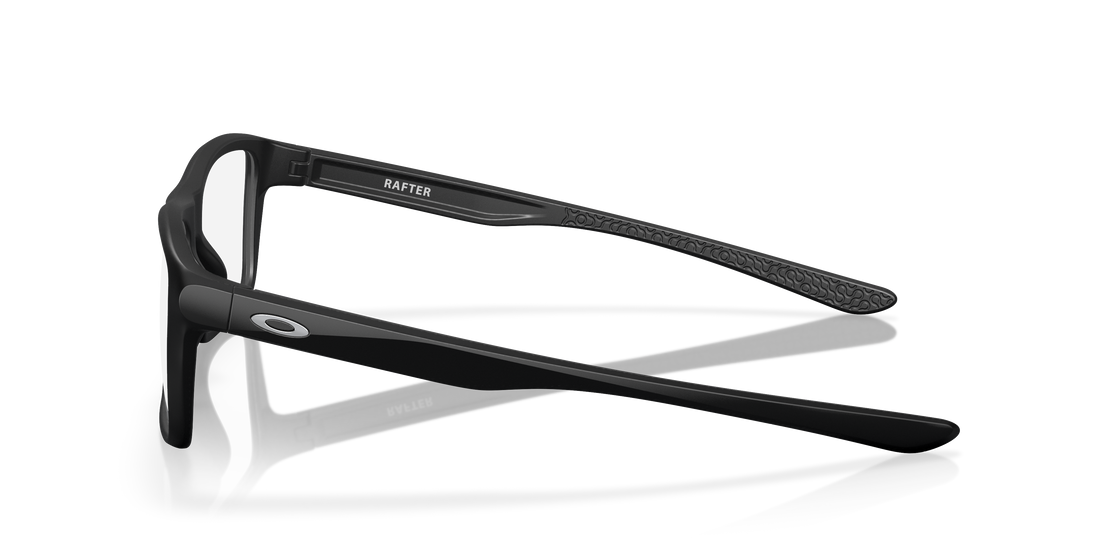Prescription glasses oakley ox8178 rafter 817801 negro rectangular masculino size 53mm - Detailed view