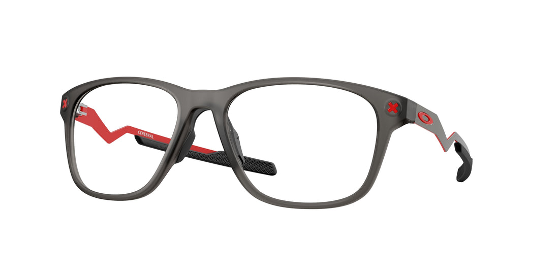 Brillen oakley ox8187 cerebral 818702 gris rectangular masculina größe 57mm - Hauptansicht