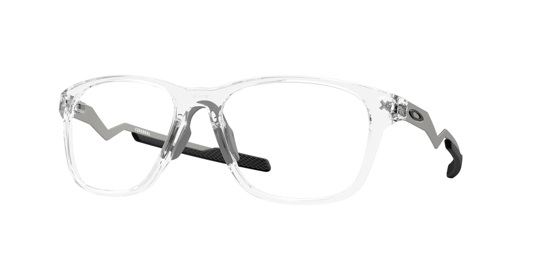 Brillen oakley ox8187 cerebral 818703 transparente rectangular masculina größe 57mm - Hauptansicht