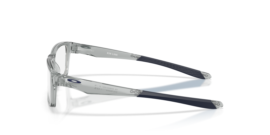 Gafas graduadas oakley oy8033 kin link 803302 gris rectangular infantil talla 51mm - Vista de detalle