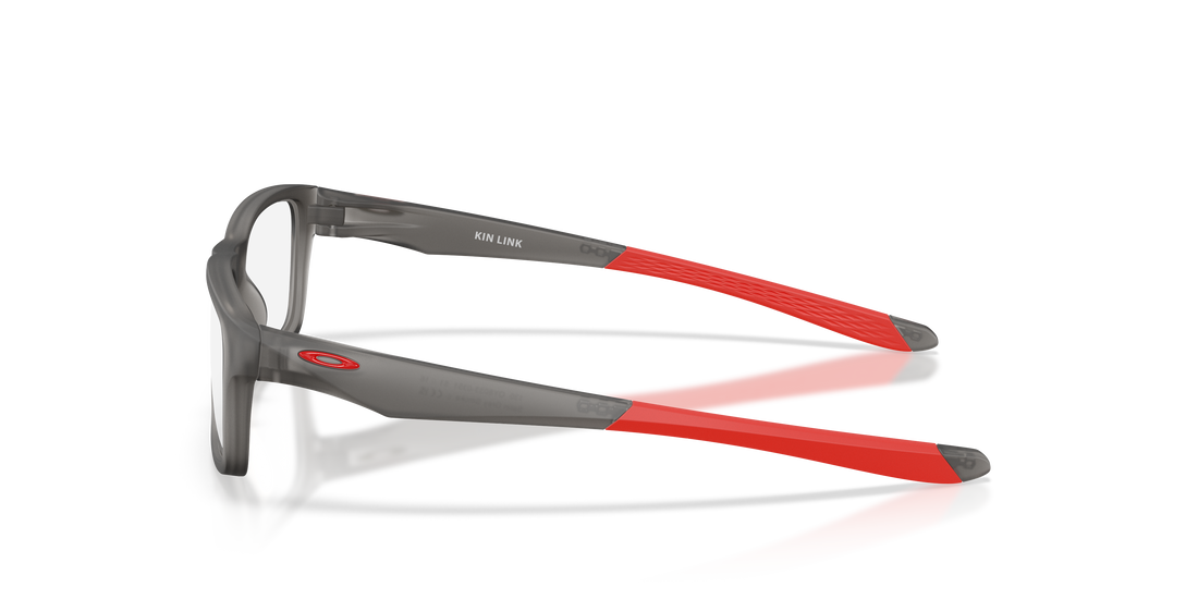 Gafas graduadas oakley oy8033 kin link 803303 gris rectangular infantil talla 51mm - Vista de detalle