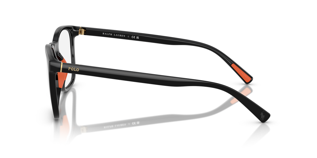 Occhiali da vista polo ph2281u 5001 negro rectangular masculina taglia 54mm - Vista dettagliata