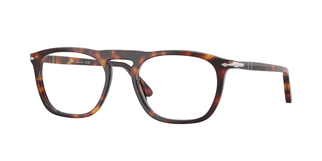 Occhiali da vista persol po3391v 24 havana square unisex taglia 51mm - Vista principale
