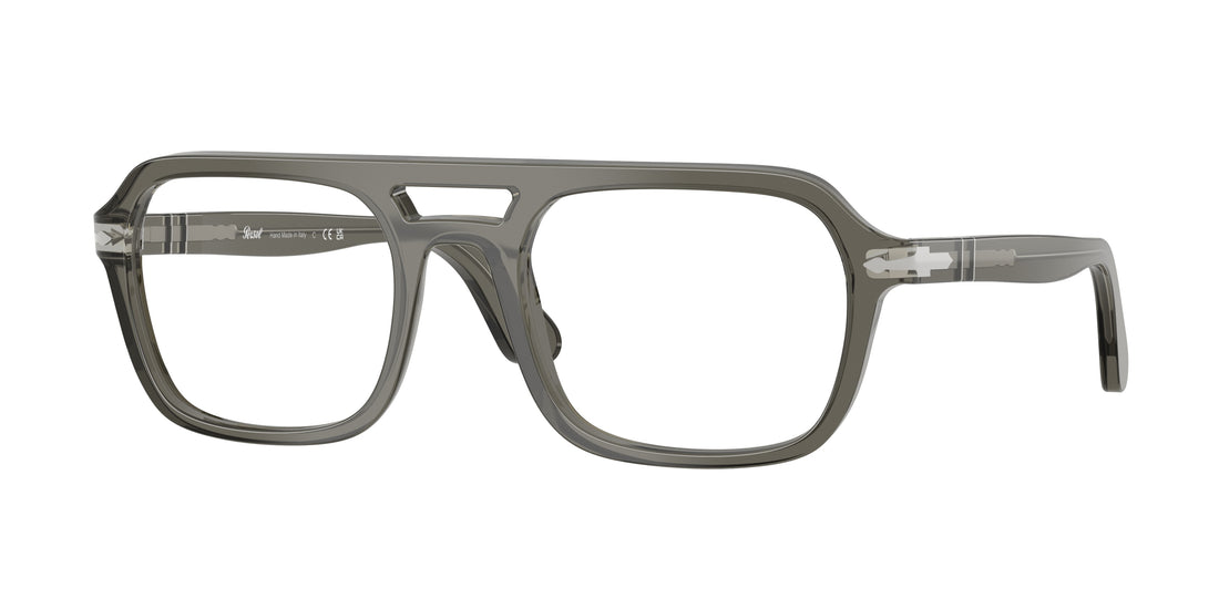 Occhiali da vista persol po3394v 1103 gris square unisex taglia 56mm - Vista principale