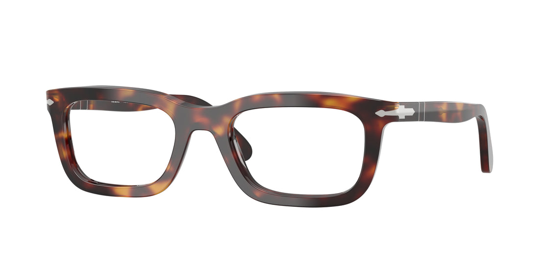 Occhiali da vista persol po3397v 24 havana rectangular unisex taglia 49mm - Vista principale