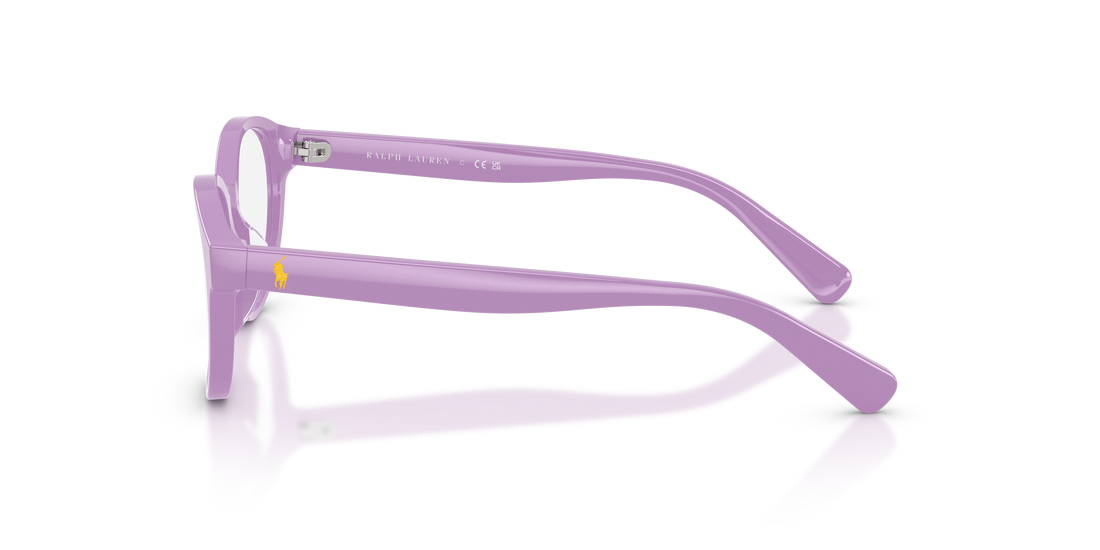Occhiali da vista polo pp8546u 6325 violeta round infantil taglia 49mm - Vista dettagliata