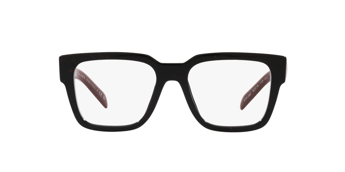 Óculos graduados prada pr 08zv 11f1o1 masculina tamanho 52mm - Vista de detalhe